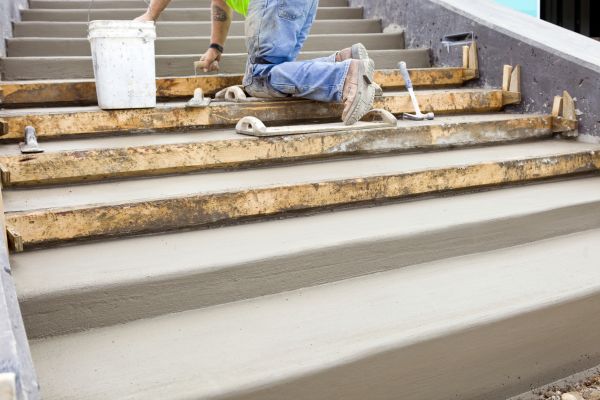 Concrete Steps Pouring in Loveland
