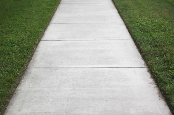 Concrete Path Installation in Loveland
