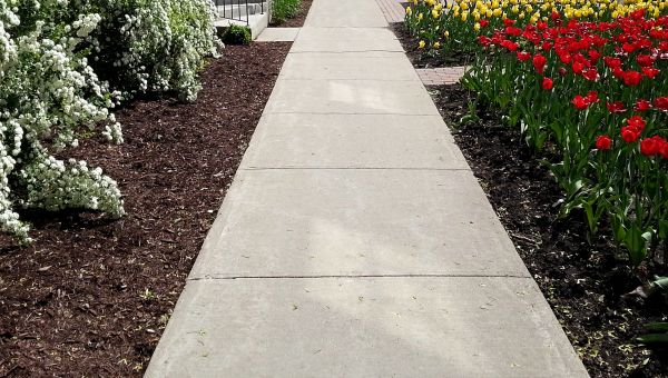 Cement Sidewalk Installation in Loveland