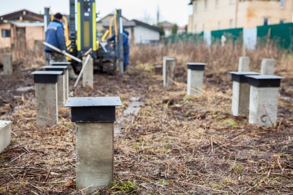 Concrete Piling Installation in Loveland