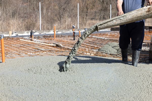 Pole Barn Slab Pouring in Loveland