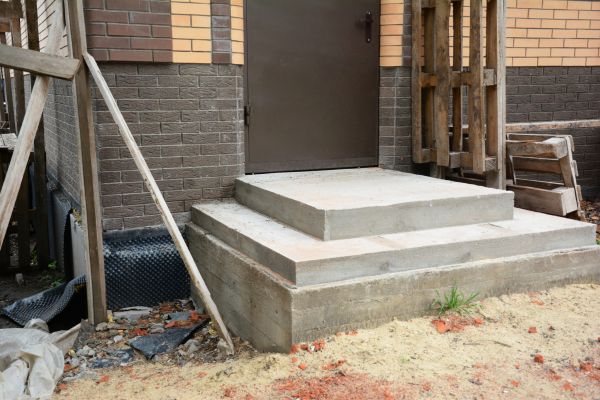 Cement Steps Construction in Loveland