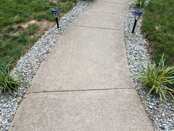 Cement Path Construction in Loveland