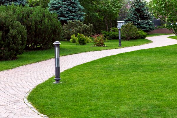 Backyard Sidewalk Installation in Loveland