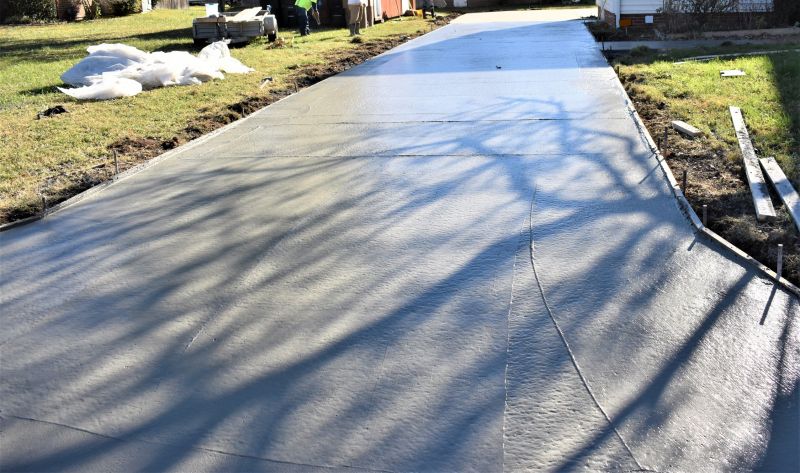 Concrete Apron Installation